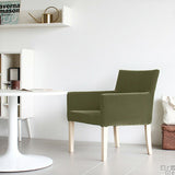 ロータイプ ロビーチェア | LOWJOY 1P/ナチュラル脚 モダン