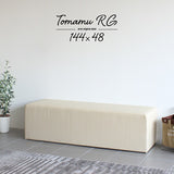 ダイニングベンチ 病院 3人掛け | Tomamu RG 144×48 合皮