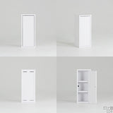 ウォールシェルフ 扉付き | WallBox7-DX H six 木目