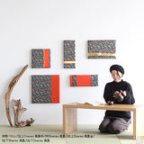 西陣織柄 ファブリックパネル | anp 3シリーズ 鳳凰金