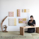 西陣織柄 ファブリックパネル | anp 2シリーズ 波金