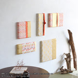 西陣織柄 ファブリックパネル | anp 1シリーズ 桜ピンク