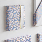 西陣織柄 ファブリックパネル | anp 1シリーズ 桜ブルー