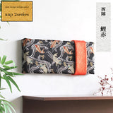 西陣織柄 ファブリックパネル | anp 2シリーズ 鯉赤