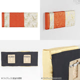 西陣織柄 ファブリックパネル | anp 2シリーズ 波赤