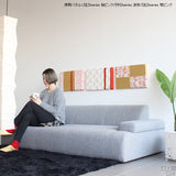 西陣織柄 ファブリックパネル | anp 3シリーズ 桜ピンク