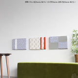 西陣織柄 ファブリックパネル | anp 3シリーズ 桜ブルーSV