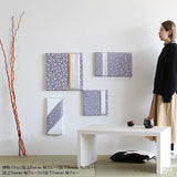 西陣織柄 ファブリックパネル | anp 3シリーズ 桜ブルーSV