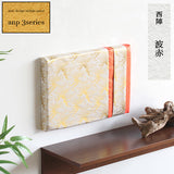 西陣織柄 ファブリックパネル | anp 3シリーズ 波赤