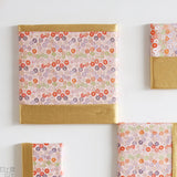 西陣織柄 ファブリックパネル | anp 5シリーズ 菊ピンク