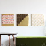 西陣織柄 ファブリックパネル | anp 5シリーズ 菊ピンク