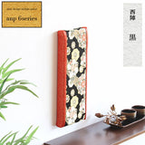 西陣織柄 ファブリックパネル | anp 6シリーズ 黒