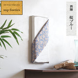 西陣織柄 ファブリックパネル | anp 6シリーズ 桜ブルー