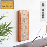 西陣織柄 ファブリックパネル | anp 6シリーズ 風神雷神