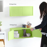 ウォールシェルフ 扉付き | WallBox7-DX B 単品S aino