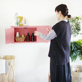 ウォールシェルフ 扉付き | WallBox7-DX B 単品M aino