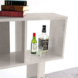 ディスプレイラック 円盤脚 3段 大理石柄 マーブル | marble U3