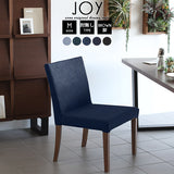 チェアー ダイニングチェア おしゃれ | JOY 1P Mサイズ 肘なし ブラウン脚 デニム