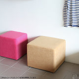 スツール 国産 日本製 | Tomamu Cube 500 denim