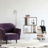 ディスプレイラック 円盤脚 大理石柄 グレー | graystone U2