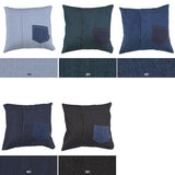 インテリアクッション クッションカバー | interior cushion pocket single デニム生地