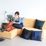 インテリアクッション クッションカバー | interior cushion pocket single デニム生地