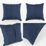 ファブリッククッション かわいい | interior cushion painter デニム生地