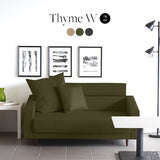 ワイドソファ | Thyme W 2P モダン