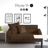 ワイドソファ | Thyme W 2P ウィーブ