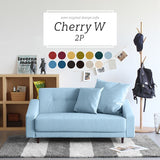 ソファ カフェ風 二人がけ | Cherry W 2P カレイド
