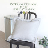 クッション 中身付き | interior cushion 45F 中綿付き ホリデー生地