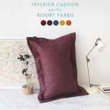 インテリアクッション プレゼント カフェ | interior cushion 43×63 リゾート生地