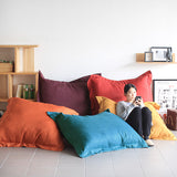 クッションカバー 大きめ シンプル | interior cushion テラ リゾート生地