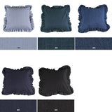 インテリアクッション クッションカバー | interior cushion frill zero 60F デニム生地