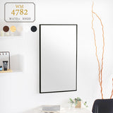 壁掛けミラー 木製 鏡 | ウォールミラー WM4782