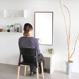 壁掛けミラー 木製 鏡 | ウォールミラー WM4782