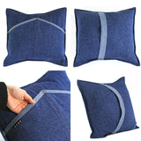 インテリアクッション カバー シンプル | interior cushion y 45Fデニム【カバーのみ】