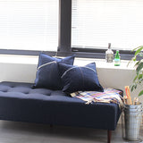 インテリアクッション シンプル | interior cushion y 45F 中綿付き デニム生地