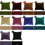 インテリアクッション カラフル モケット | interior cushion bonbon 45F 中綿付き モケット生地
