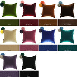 インテリアクッション かわいい | interior cushion bonbon 30F 中綿付き モケット生地