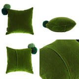 インテリアクッション かわいい | interior cushion bonbon 30F 中綿付き モケット生地