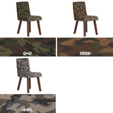 椅子 イス チェア | Joneチェア 角脚 カバーリングタイプ ダークブラウン脚 迷彩