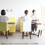 ダイニング カフェ 椅子 | Joneチェア 角脚 張り込みタイプ ダークブラウン脚 NS-7