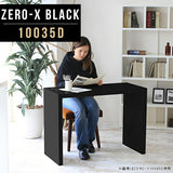デスク 幅100 奥行35 メラミン | ZERO-X 10035D black