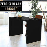 デスク 幅105 奥行60 メラミン | ZERO-X 10560D black