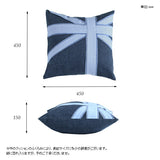 クッションカバー | interior cushion union jack 45Fデニム【カバーのみ】