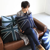 クッションカバー | interior cushion union jack 45Fデニム【カバーのみ】