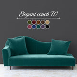 カウチソファ | エレガントカウチ W モケット生地