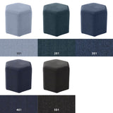 ロースツール 六角形 | Lock stool 47L デニム生地