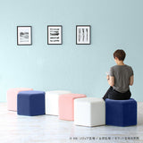 ロースツール 六角形 | Lock stool 60L モケット生地